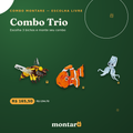 Combo Trio Montare — Escolha 3 Bichos